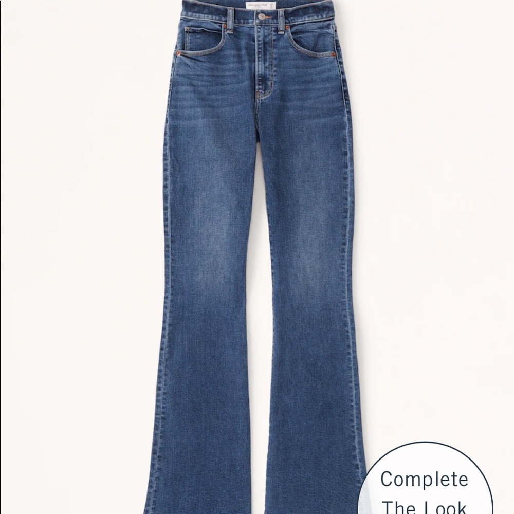 Ultra High Rise Flare Jean - Picture 3 of 13